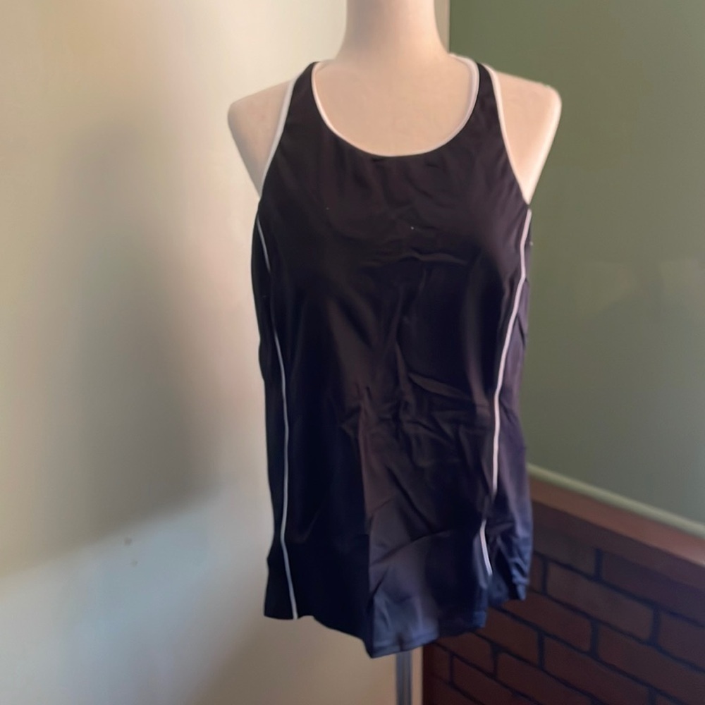 18 Mast Lands End Tankini Swim Top D06 6513‎